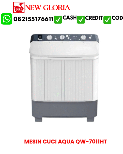 MESIN CUCI AQUA QW-7011HT
