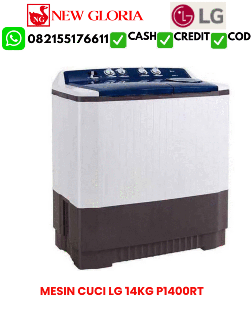 MESIN CUCI LG 14KG P1400RT
