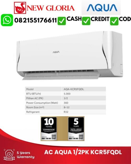 AC AQUA 1/2PK KCR5FQDL