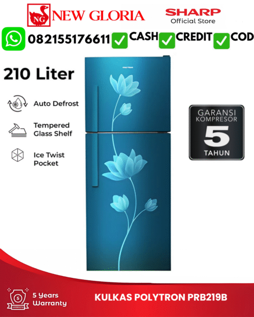 KULKAS POLYTRON PRB219B
