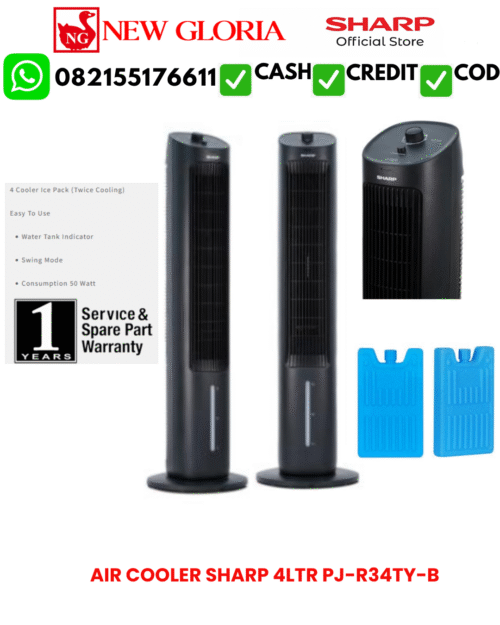 AIR COOLER SHARP 4LTR PJ-R34TY-B