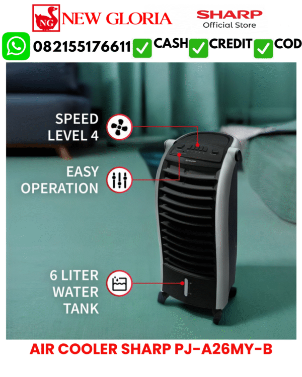 AIR COOLER SHARP PJ-A26MY-B