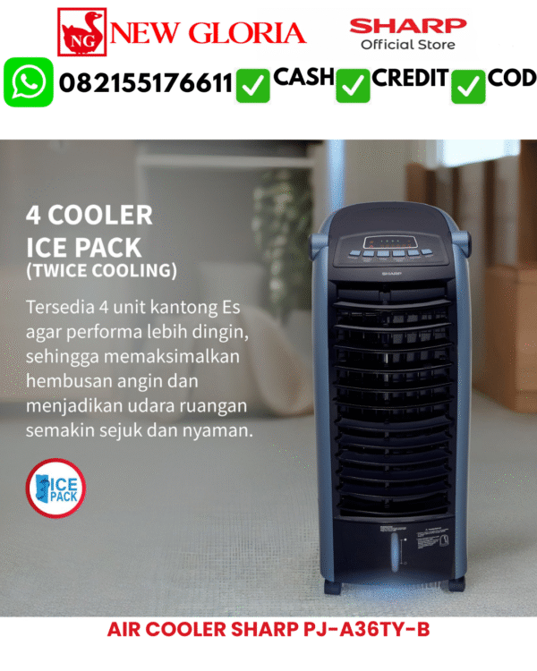 AIR COOLER SHARP PJ-A36TY-B