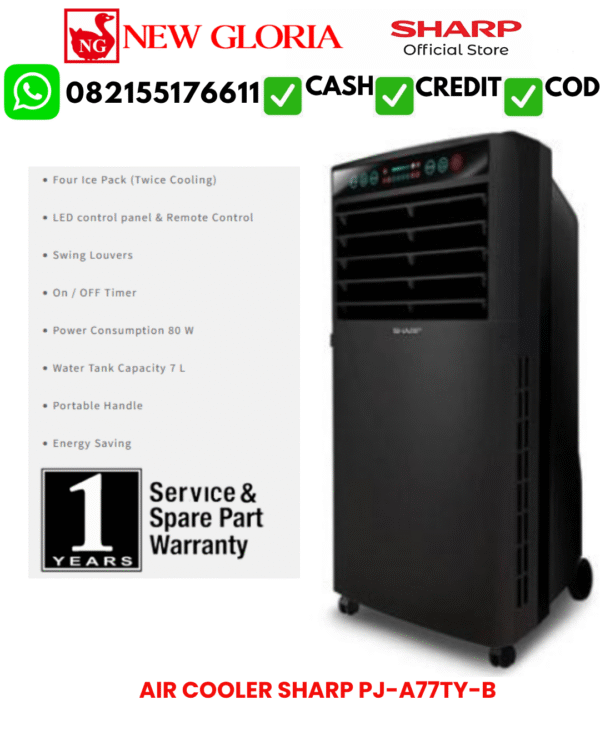 AIR COOLER SHARP PJ-A77TY-B