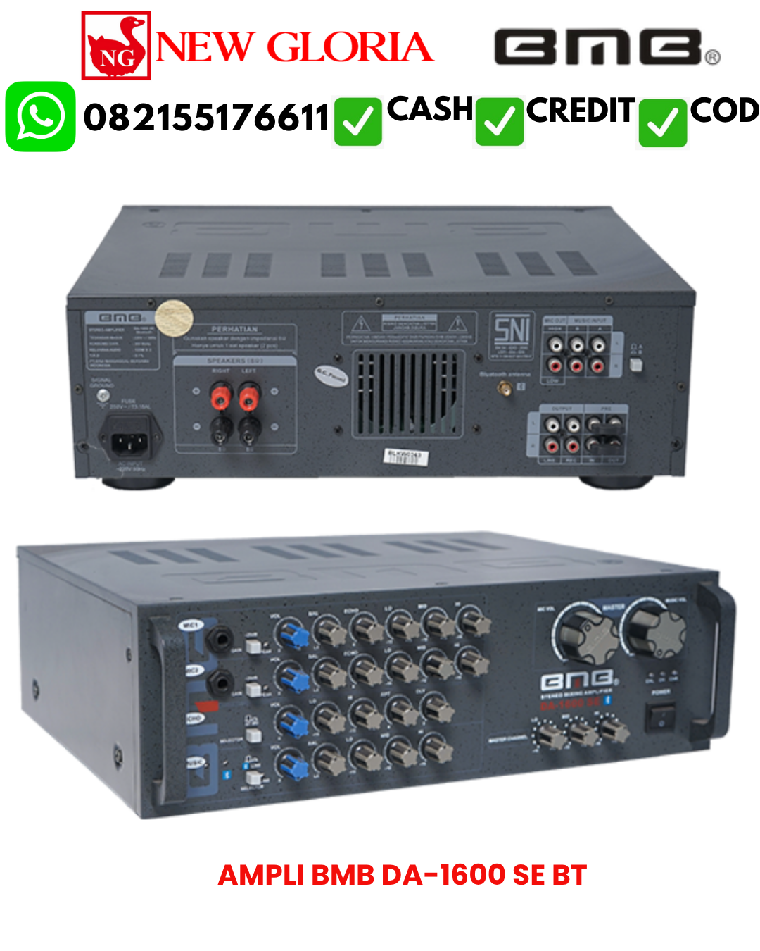 AMPLI BMB DA-1600 SE BT
