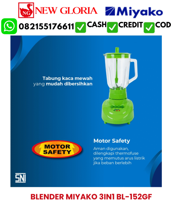 BLENDER MIYAKO 3IN1 BL-152GF