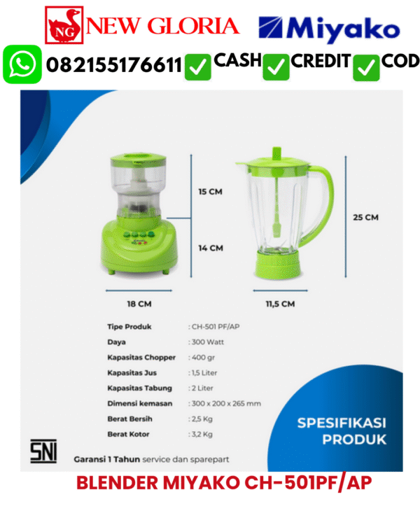 BLENDER MIYAKO CH-501PF/AP