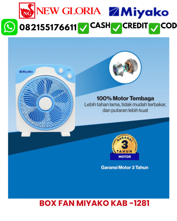 BOX FAN MIYAKO KAB -1281