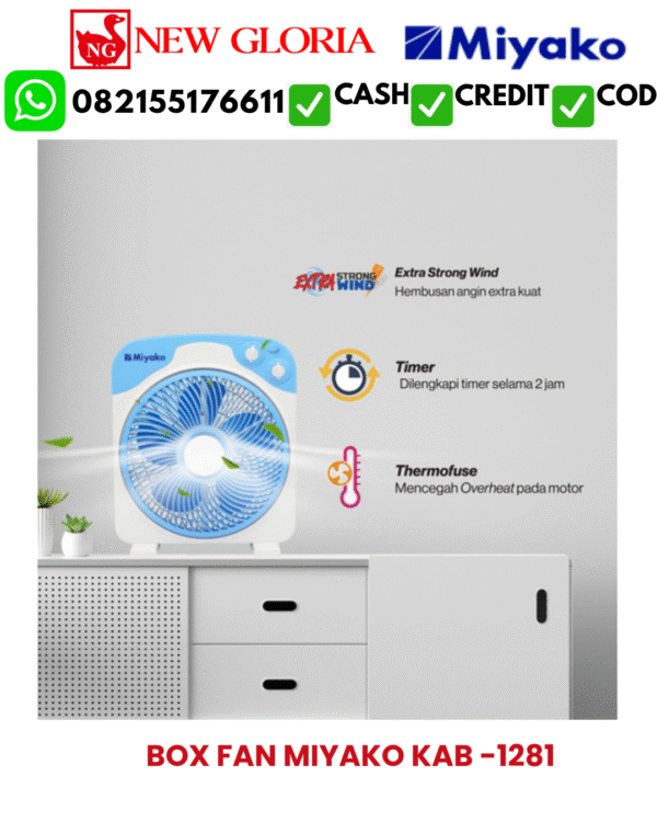 BOX FAN MIYAKO KAB -1281
