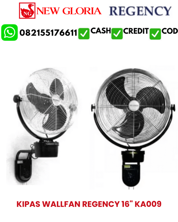 KIPAS REGENCY WALL FAN 16'' KA009