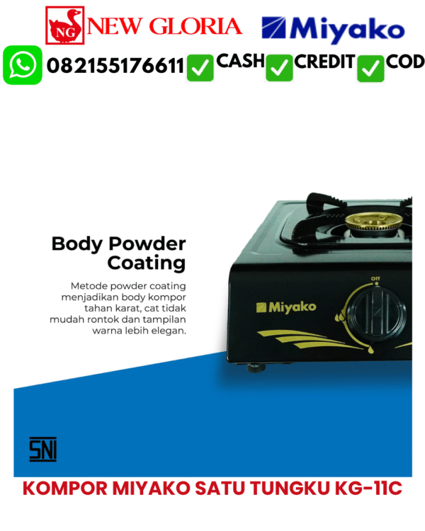 KOMPOR MIYAKO SATU TUNGKU KG-11C