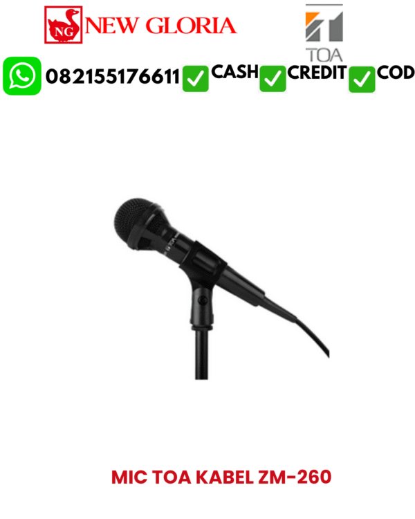 MIC TOA KABEL ZM-260