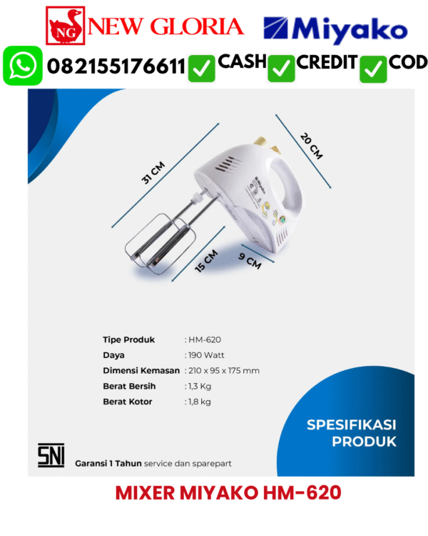 MIXER MIYAKO HM-620