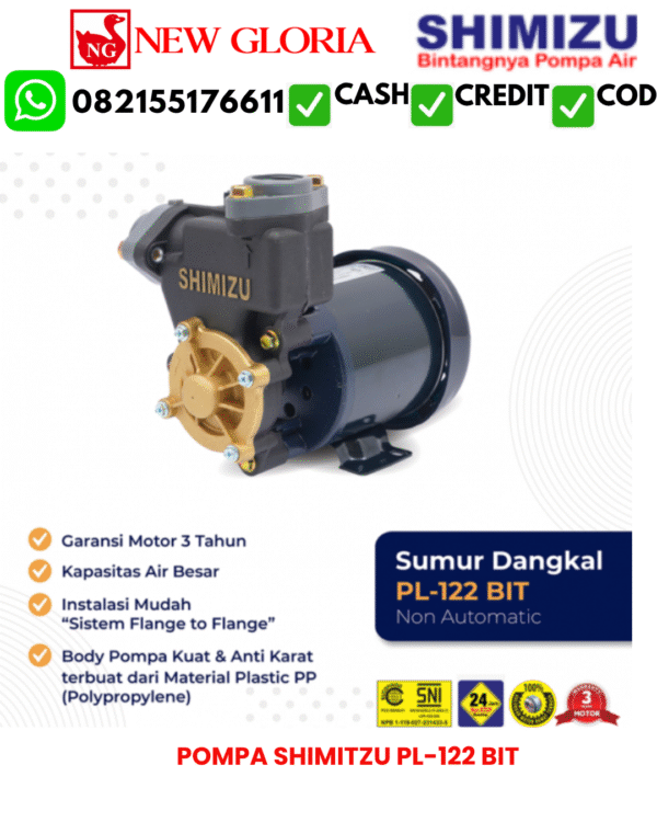 POMPA SHIMIZU PL-122 BIT