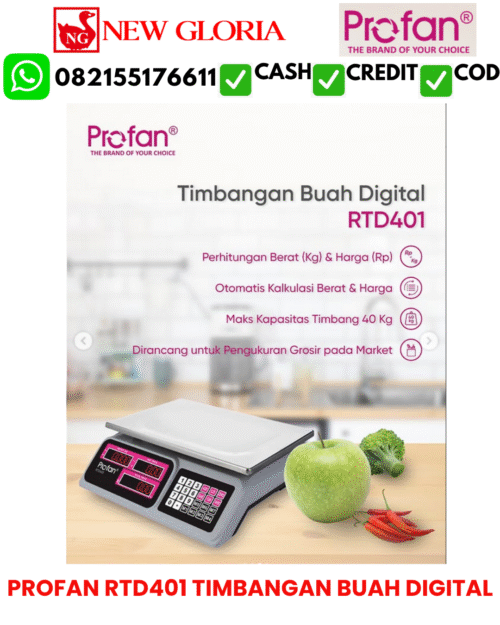PROFAN RTD401 TIMBANGAN BUAH DIGITAL
