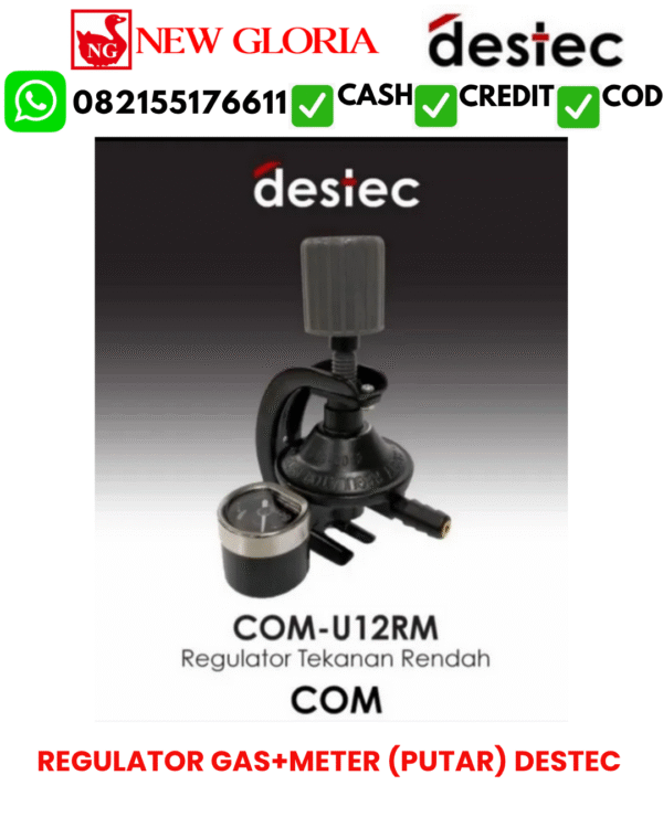 REGULATOR GAS+METER (PUTAR) DESTEC