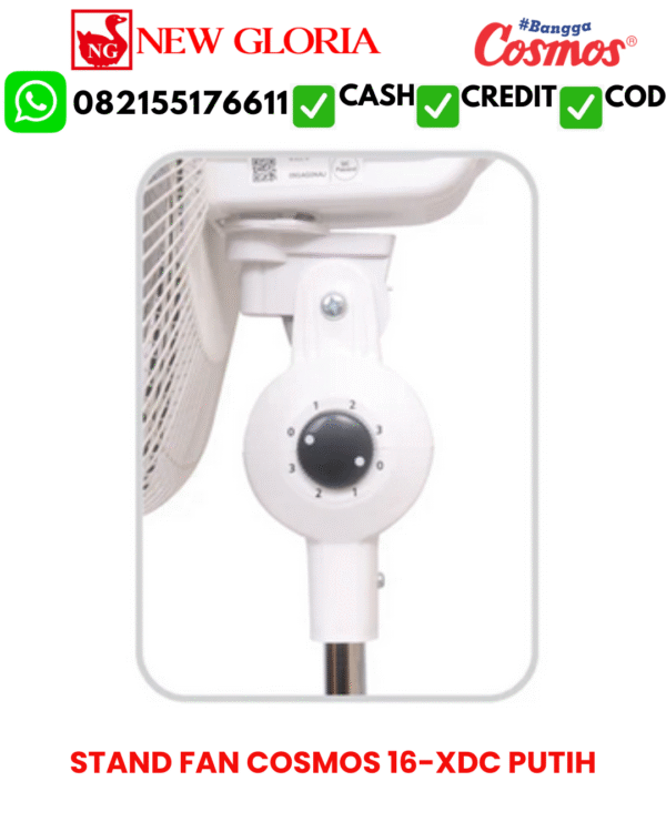 STAND FAN COSMOS 16-XDC PUTIH