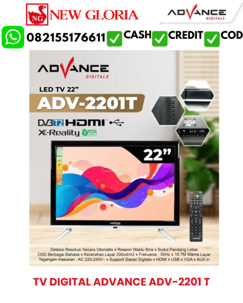 TV DIGITAL ADVANCE ADV-2201 T